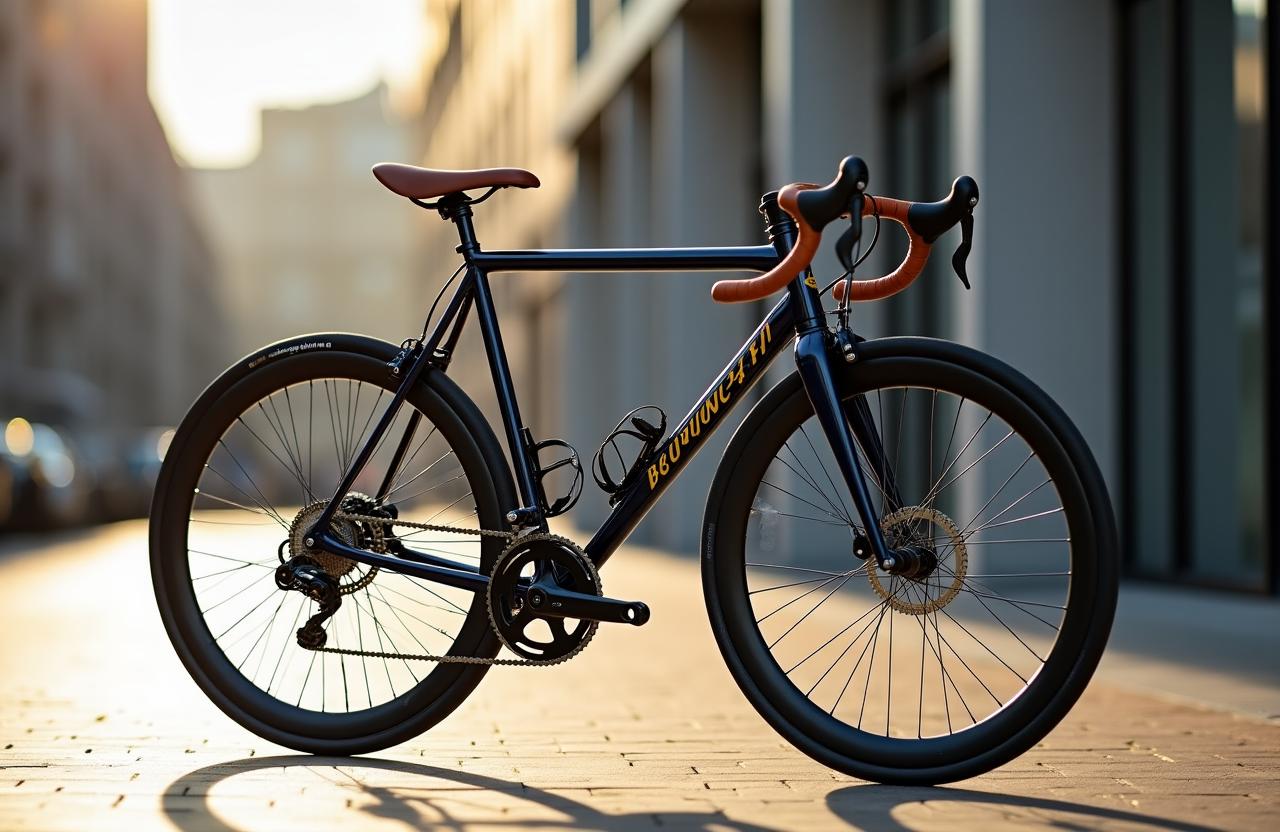Art Deco style vintage custom bicycle